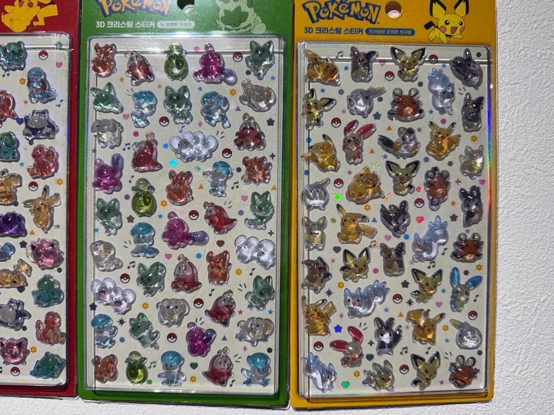 韓国限定 ポケモン&ポケピース 8セット