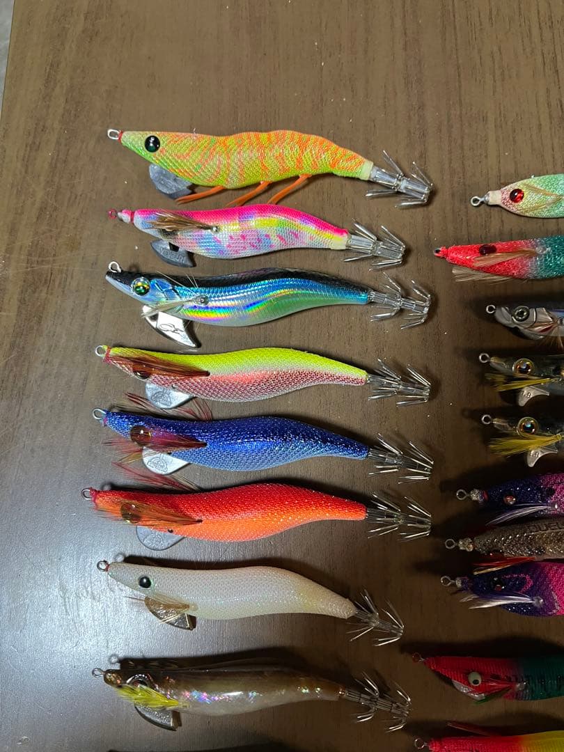 イカメタル　オモリグ　大量セット　美品　ヤリイカ　ケンサキ