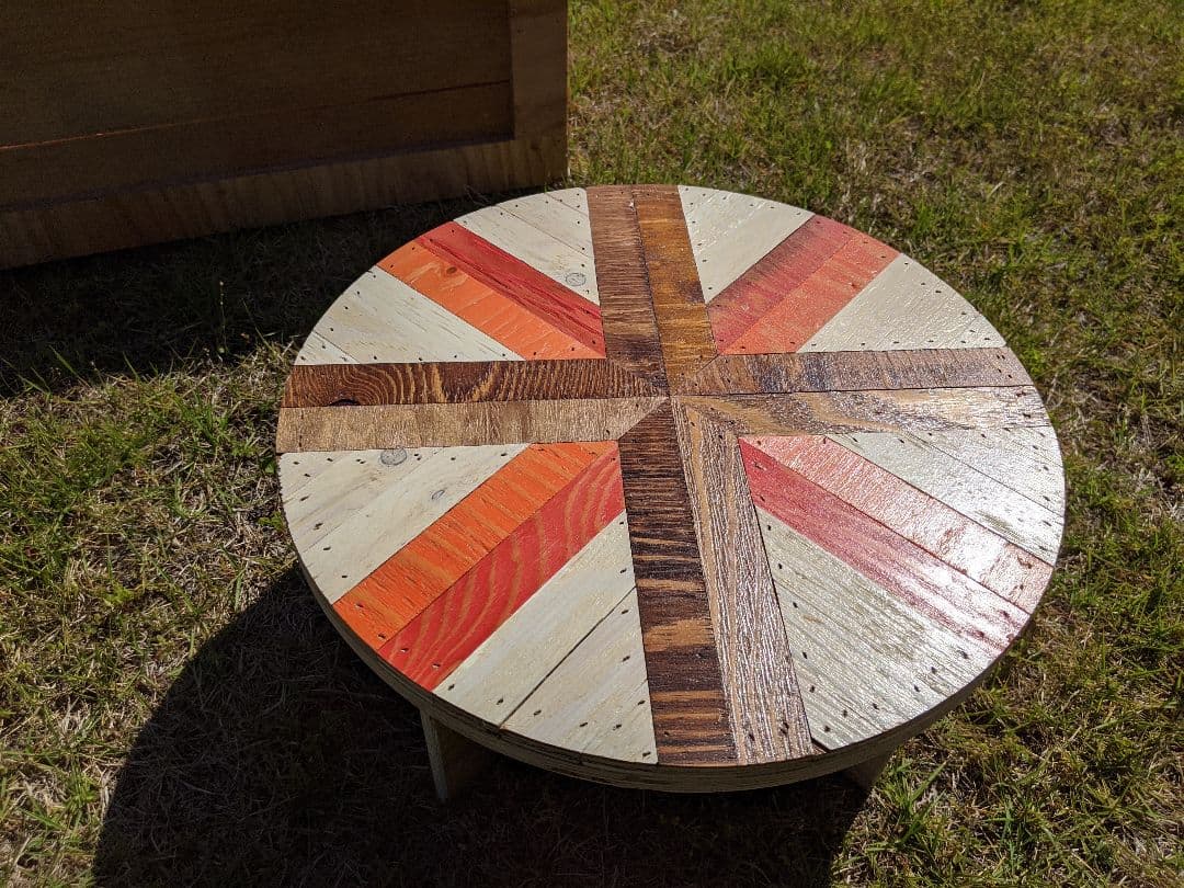 Woodwallart Table アウトドアピクニックテーブル