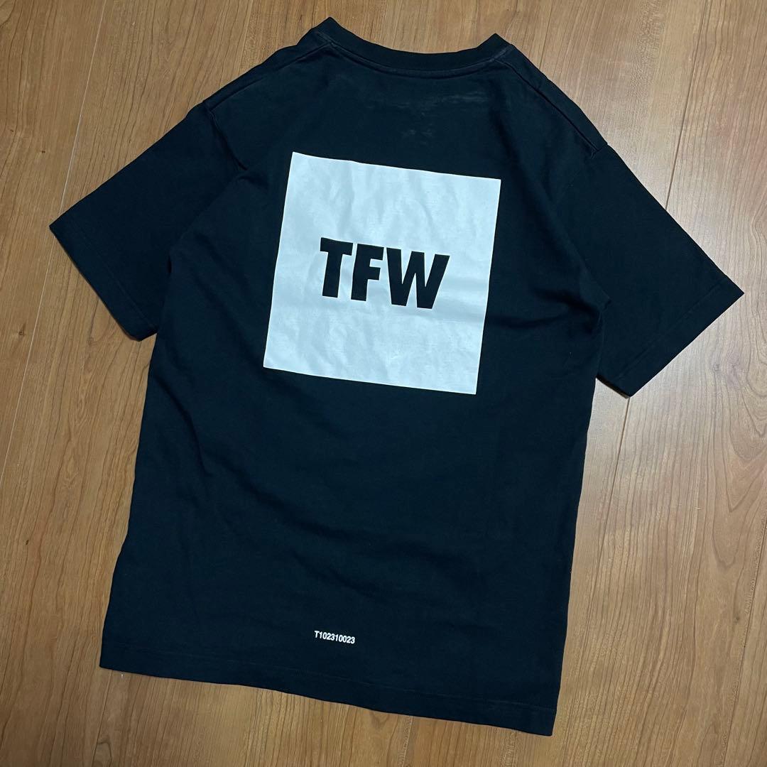 TFW49 Tシャツ　ホワイト　ブラック　S junhashimoto ゴルフ