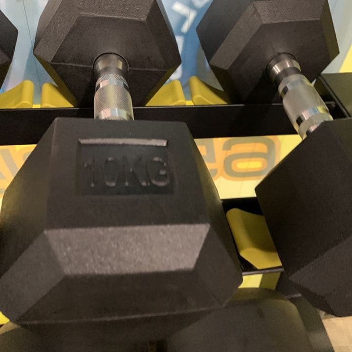ラバーヘックス  ダンベル　２.5kg 5kg   ７.5kg 10kg