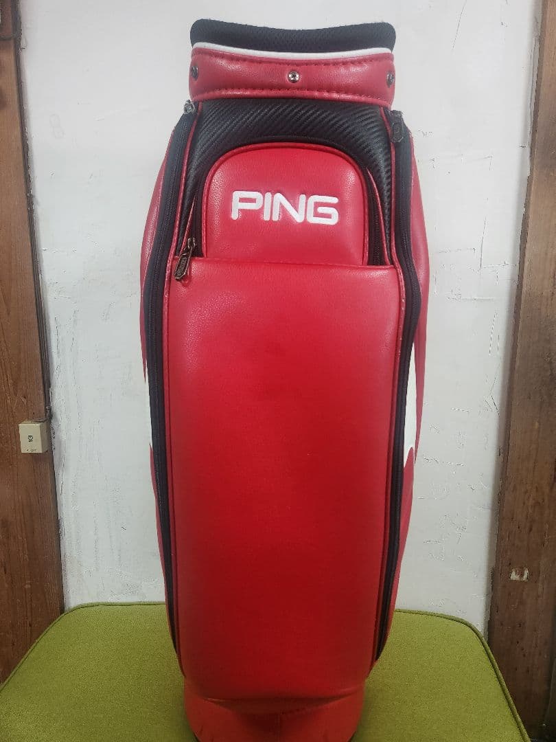 PING ゴルフバッグ 赤