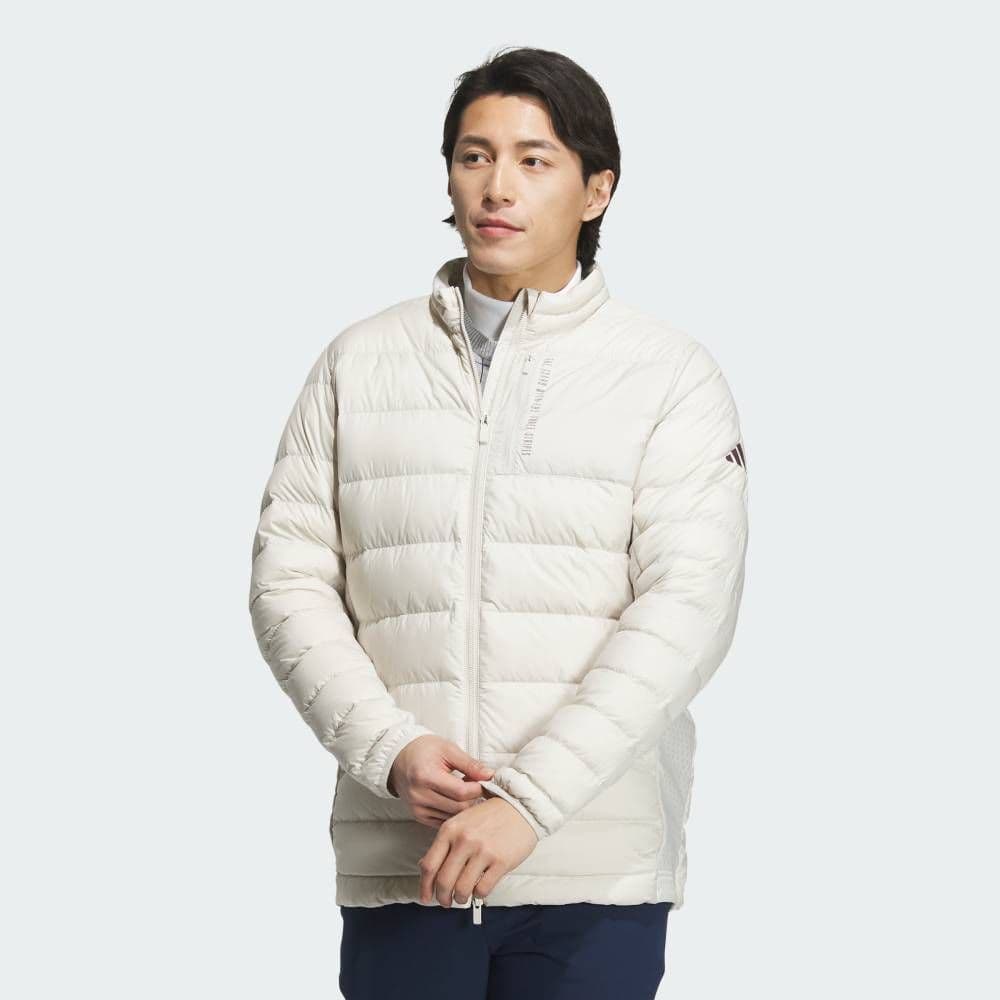 新品 アディダス ゴルフ adidas golf ダウン 防風 ジャケット L