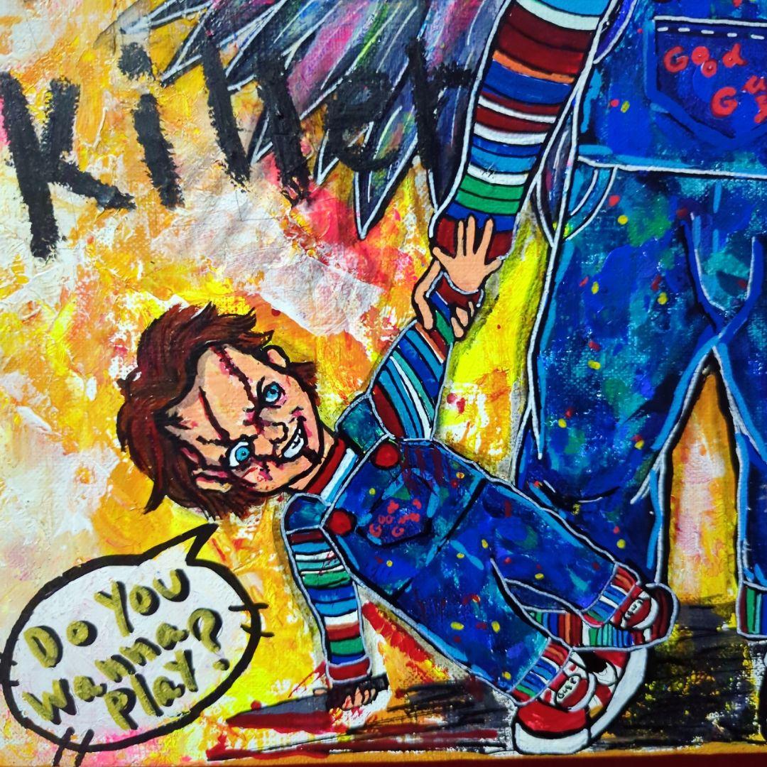 【一点物アート/SALE】I'm a Killer Doll!【S4号】