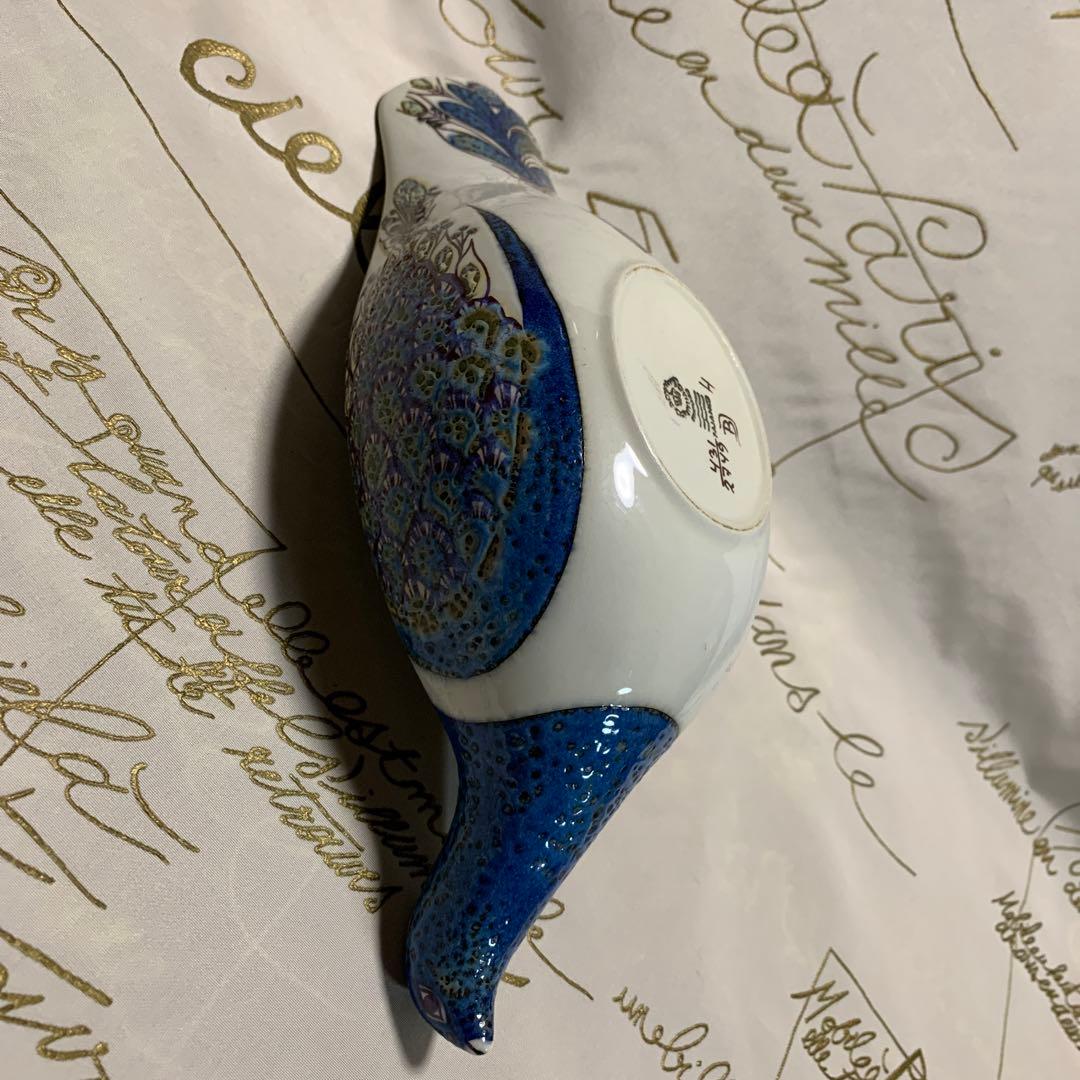 ロイヤルコペンハーゲン　ビンテージのテネラ・鳥型の縦長ボール！素敵過ぎます！