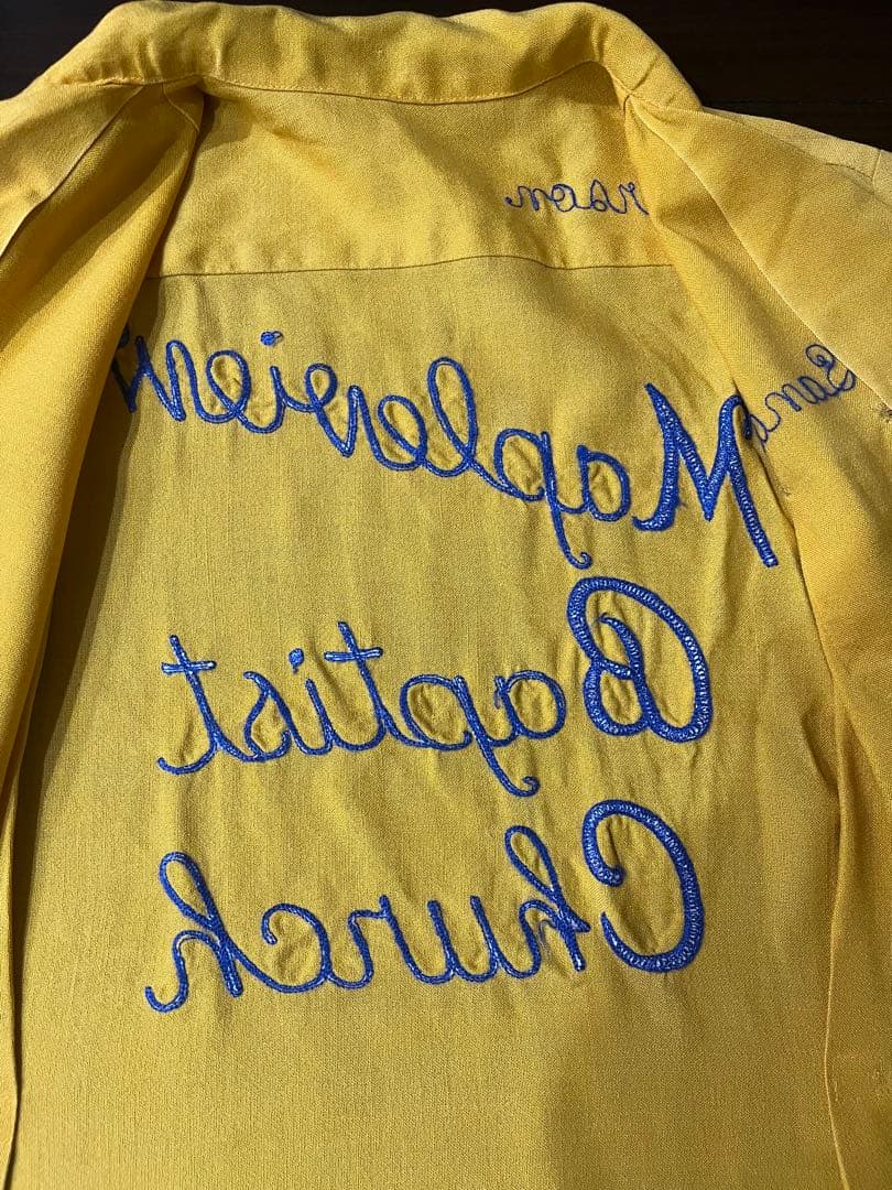 ヴィンテージ 50s ボーリングシャツ