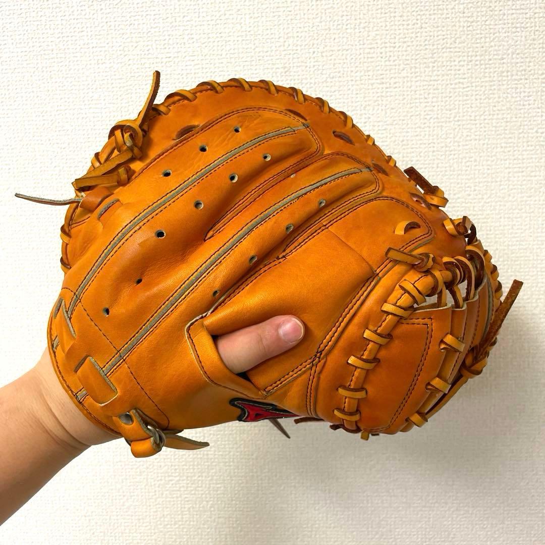 121 ミズノ ビクトリーステージ 美品 即戦力 軟式 キャッチャーミット