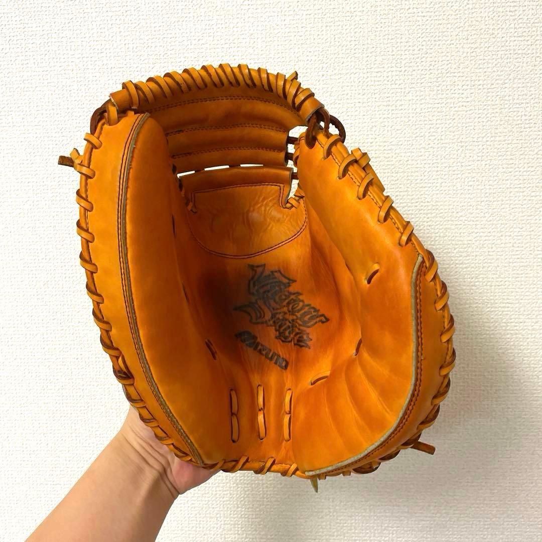 121 ミズノ ビクトリーステージ 美品 即戦力 軟式 キャッチャーミット