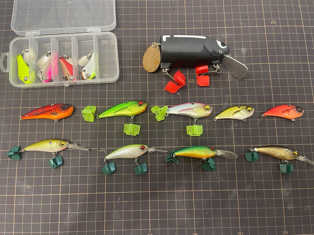 釣*✨様 バス釣り引退セット　整理品　レイドジャパンルアーまとめ売り