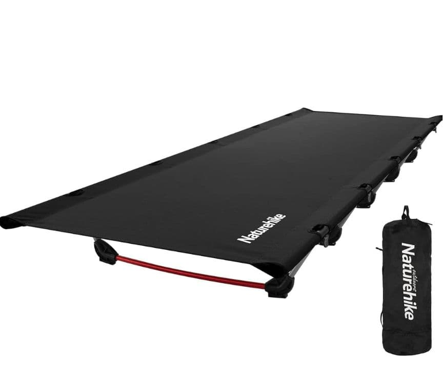 Naturehikeネイチャーハイク コット アウトドアベッド ブラック