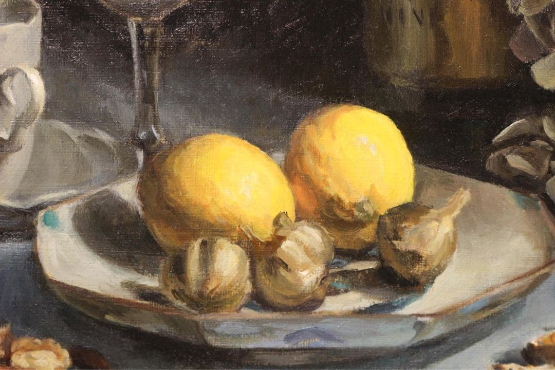 油彩静物画