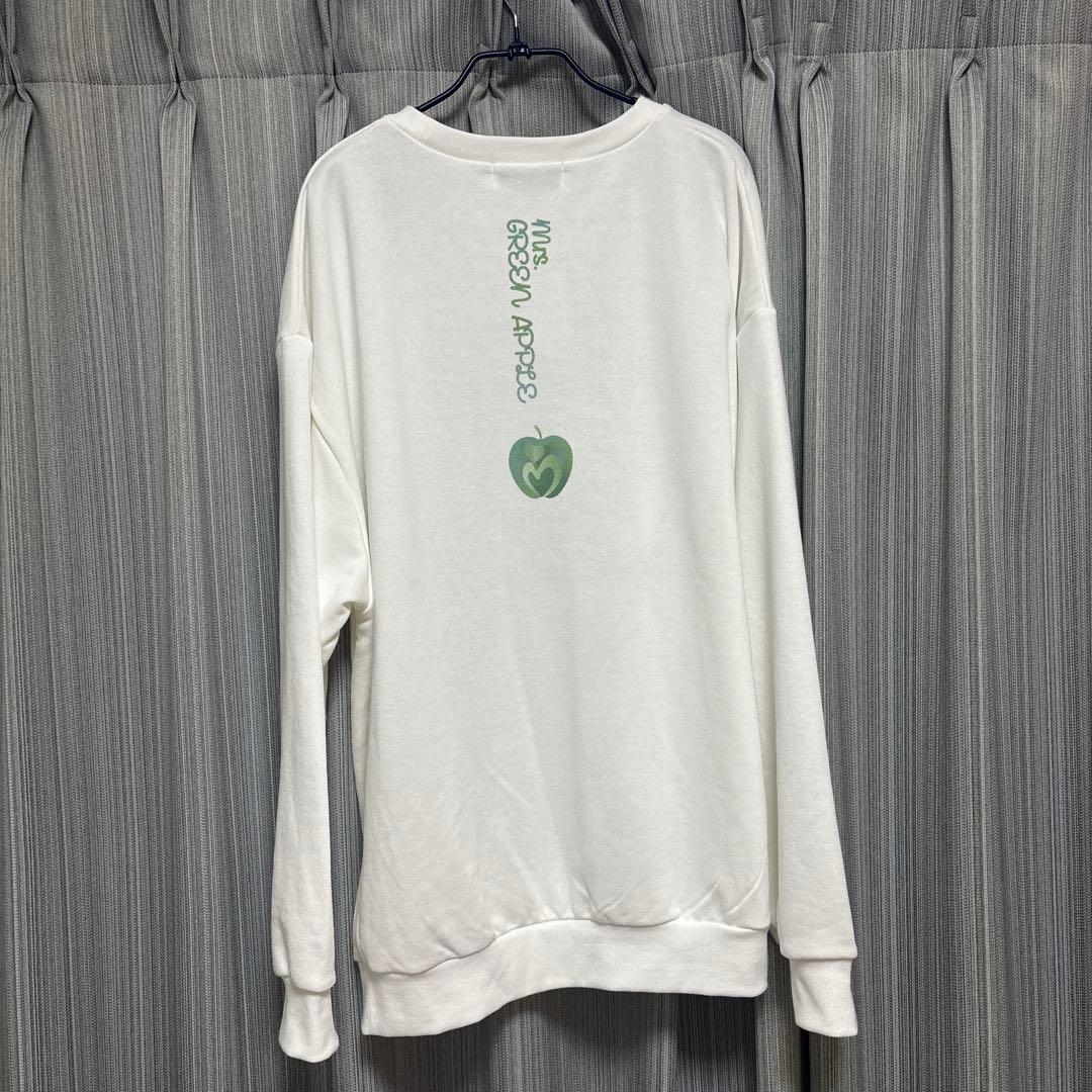 MrsGreenApple オーバーサイズ スウェット Lサイズ ホワイト