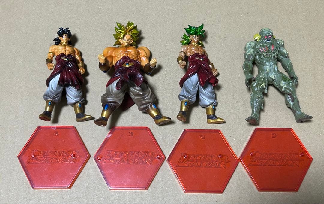 ドラゴンボール改 LEGEND OF SAIYANコレクタブルフィギュアⅥ 4種