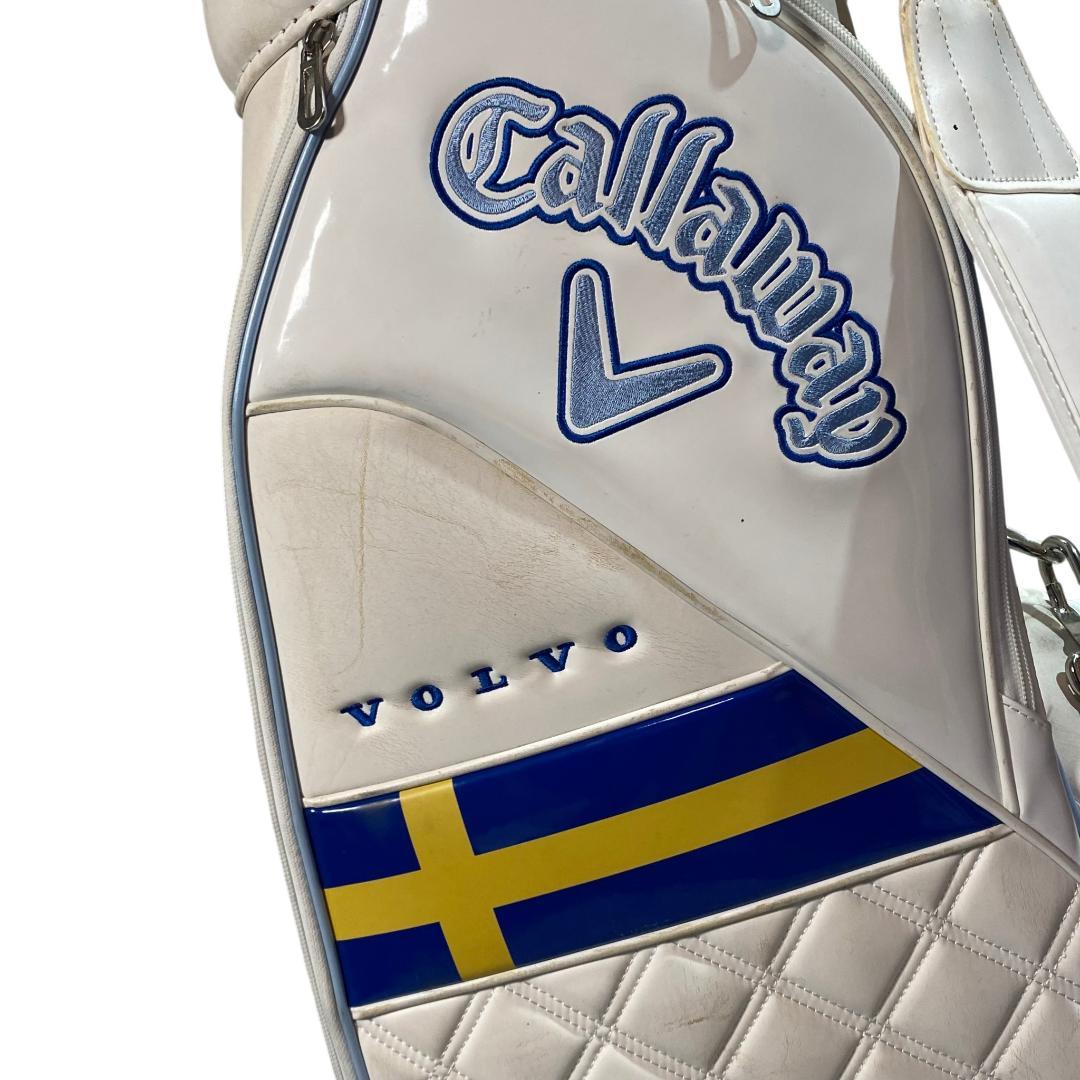 CALLAWAY キャロウェイ ゴルフ フード付き キャディバッグ ホワイト