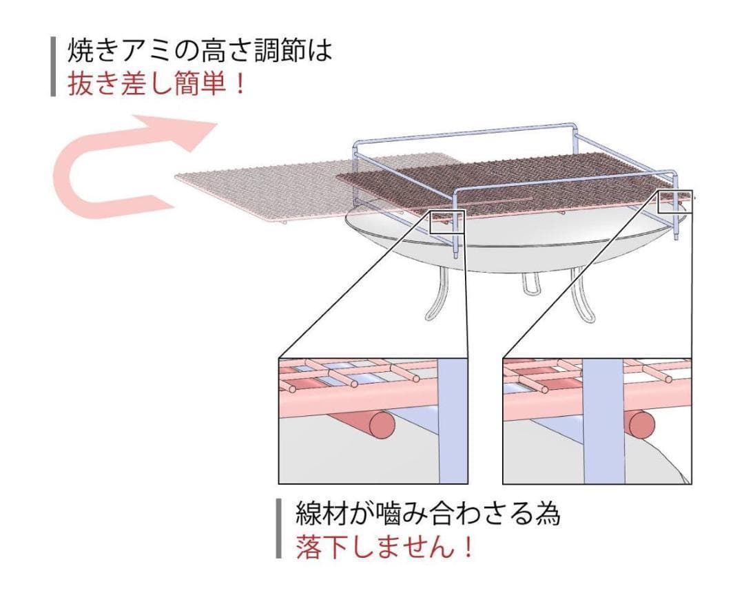 Colemanファイアーディスク3段パイプフレーム！(専用焼き網付き)