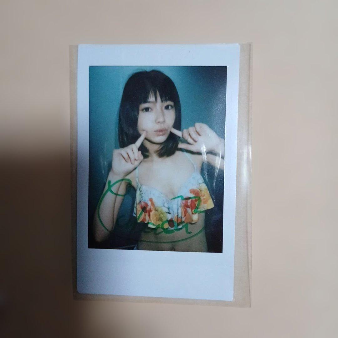 葉月つばさ　チェキ、サイン入り写真セット