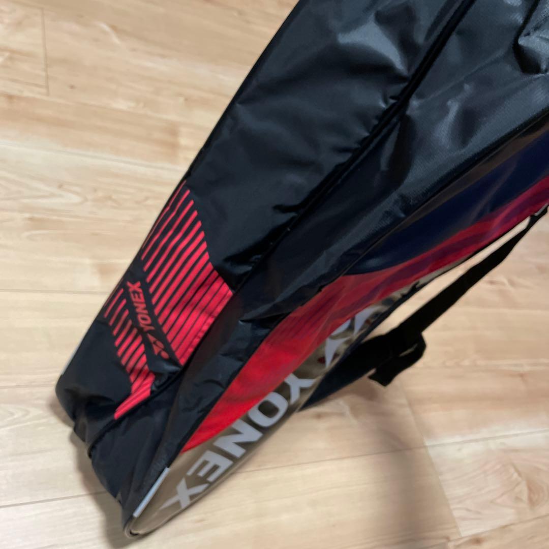 YONEX ラケットバッグ 黒/赤