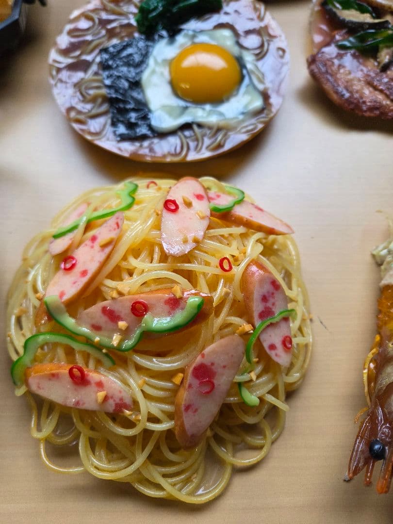 食品サンプル 天ぷら ハンバーグ ステーキ エビフライ 天丼