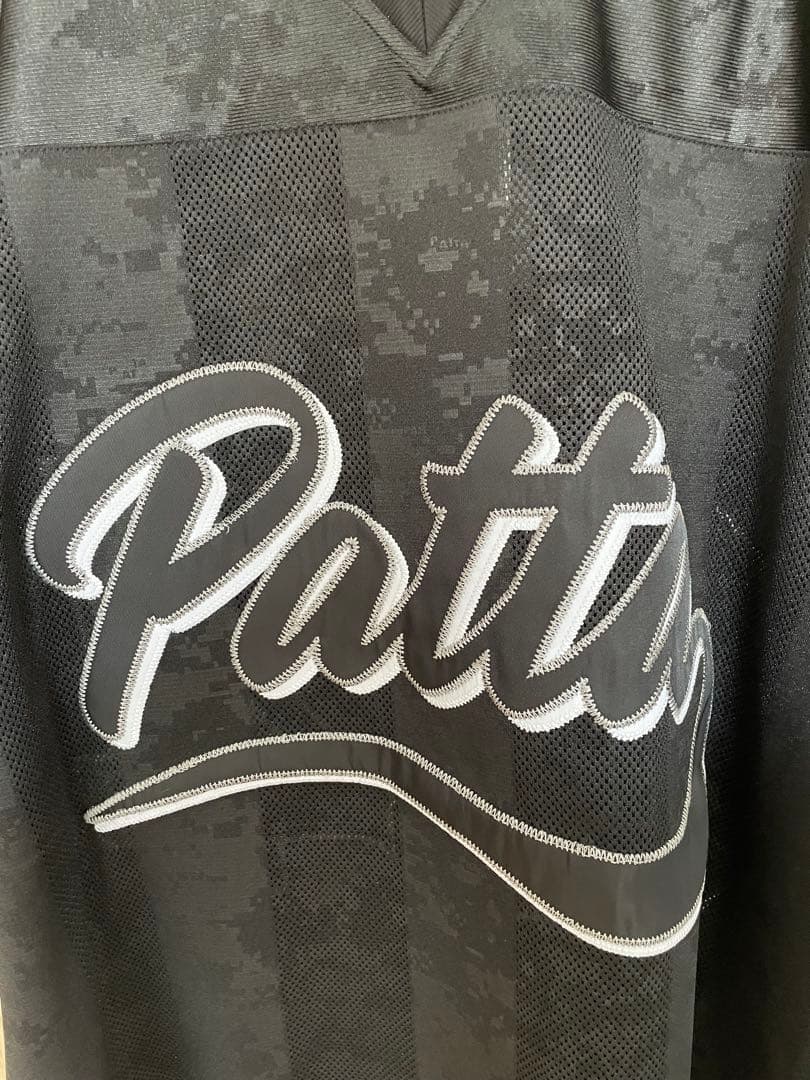 新品未使用 Patta パタ フットボールシャツ 黒 BEAMS XL
