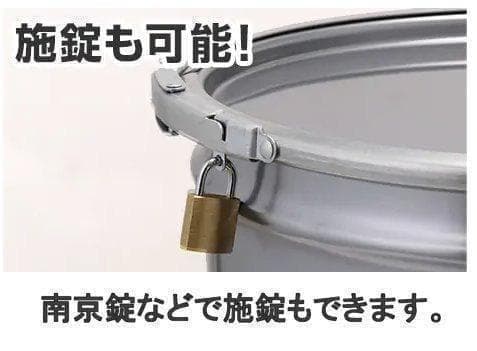 オープンペール缶 20L　リメイクウッド仕上げ　薪入れ　テーブルチェア　焚火缶