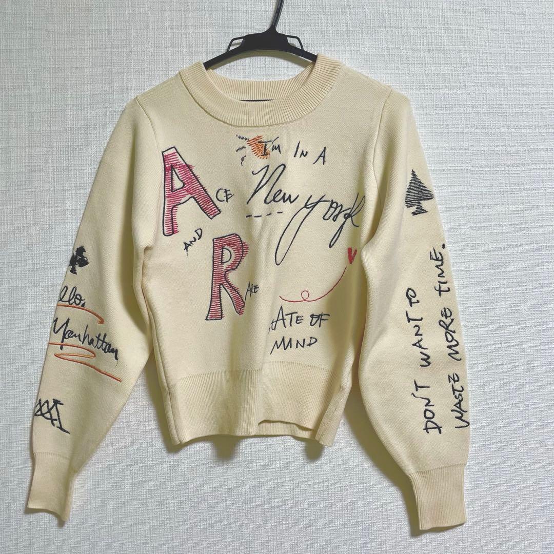 ACEANDRARE WILLIAM グラフィティグラムニット エースアンドレア