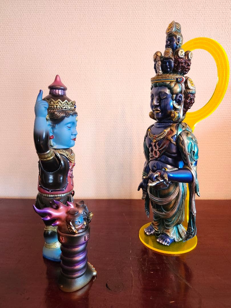 ソフビ　フィギュア　ミロクトイ　仏像　インデーズソフビ　神仏