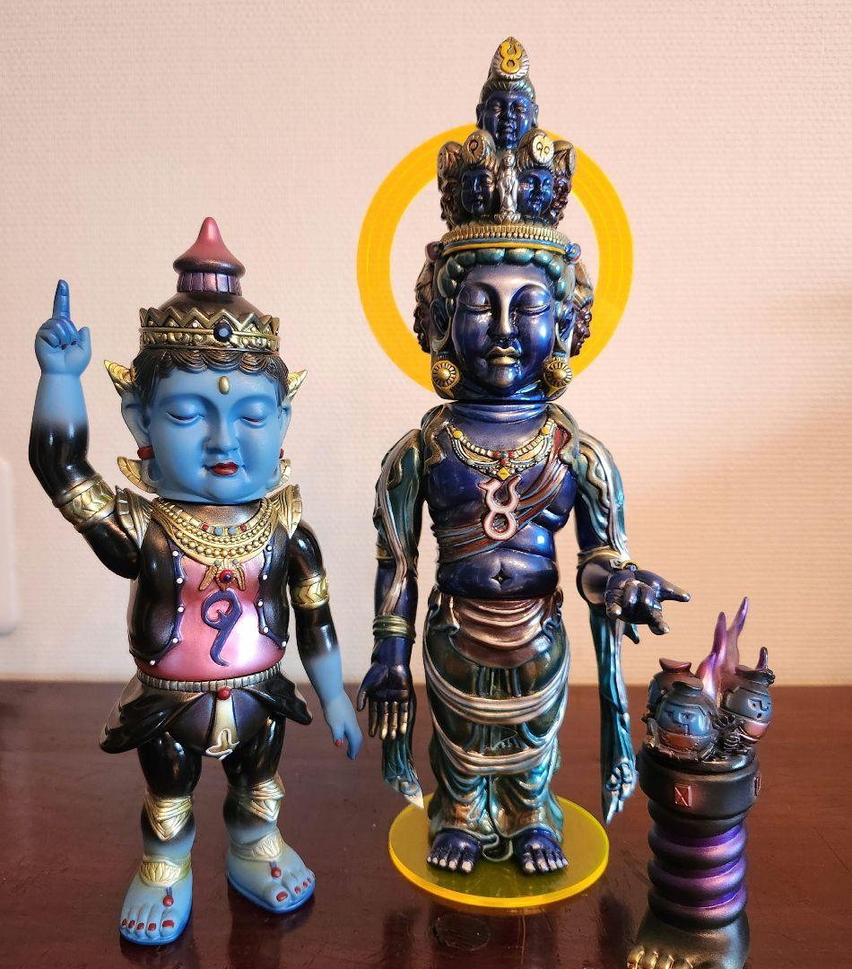 ソフビ　フィギュア　ミロクトイ　仏像　インデーズソフビ　神仏