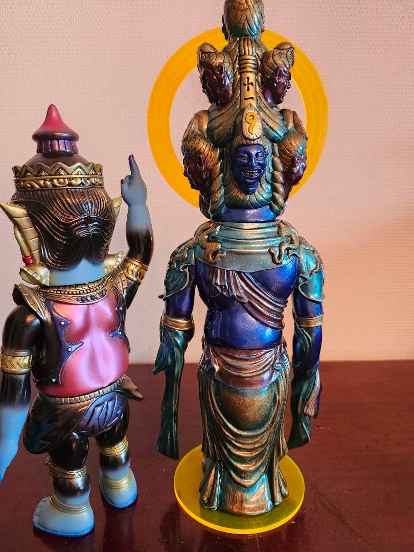 ソフビ　フィギュア　ミロクトイ　仏像　インデーズソフビ　神仏