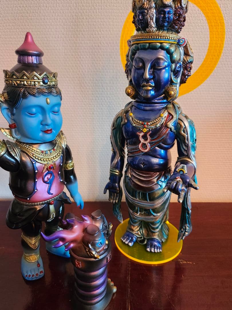 ソフビ　フィギュア　ミロクトイ　仏像　インデーズソフビ　神仏
