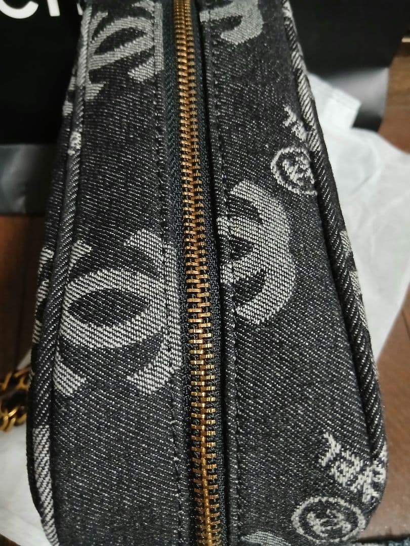 CHANEL デニムショルダーバッグ