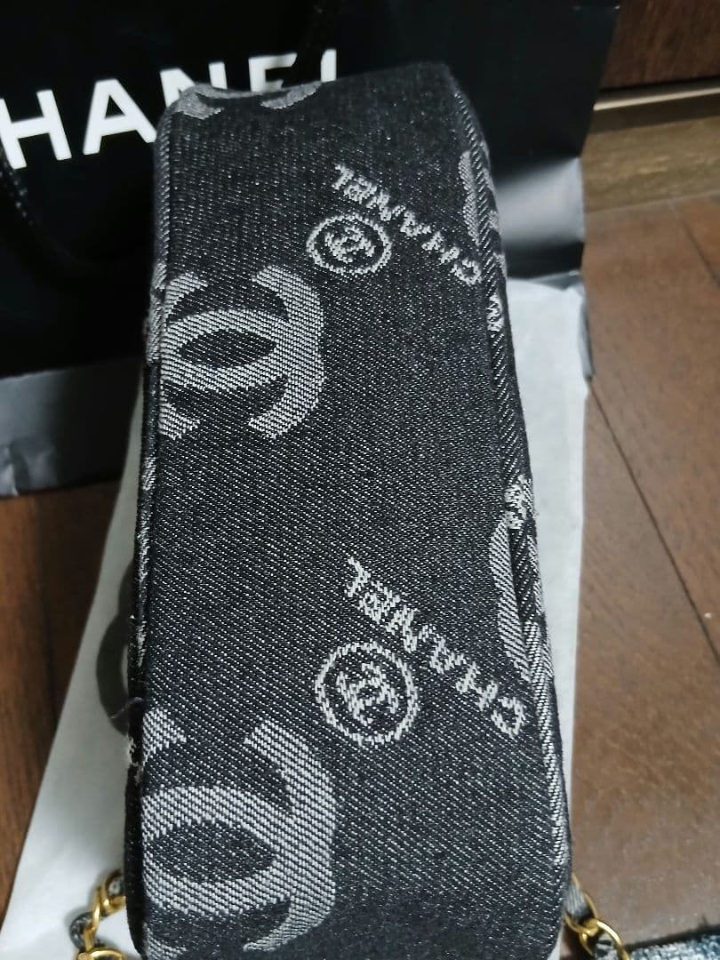 CHANEL デニムショルダーバッグ