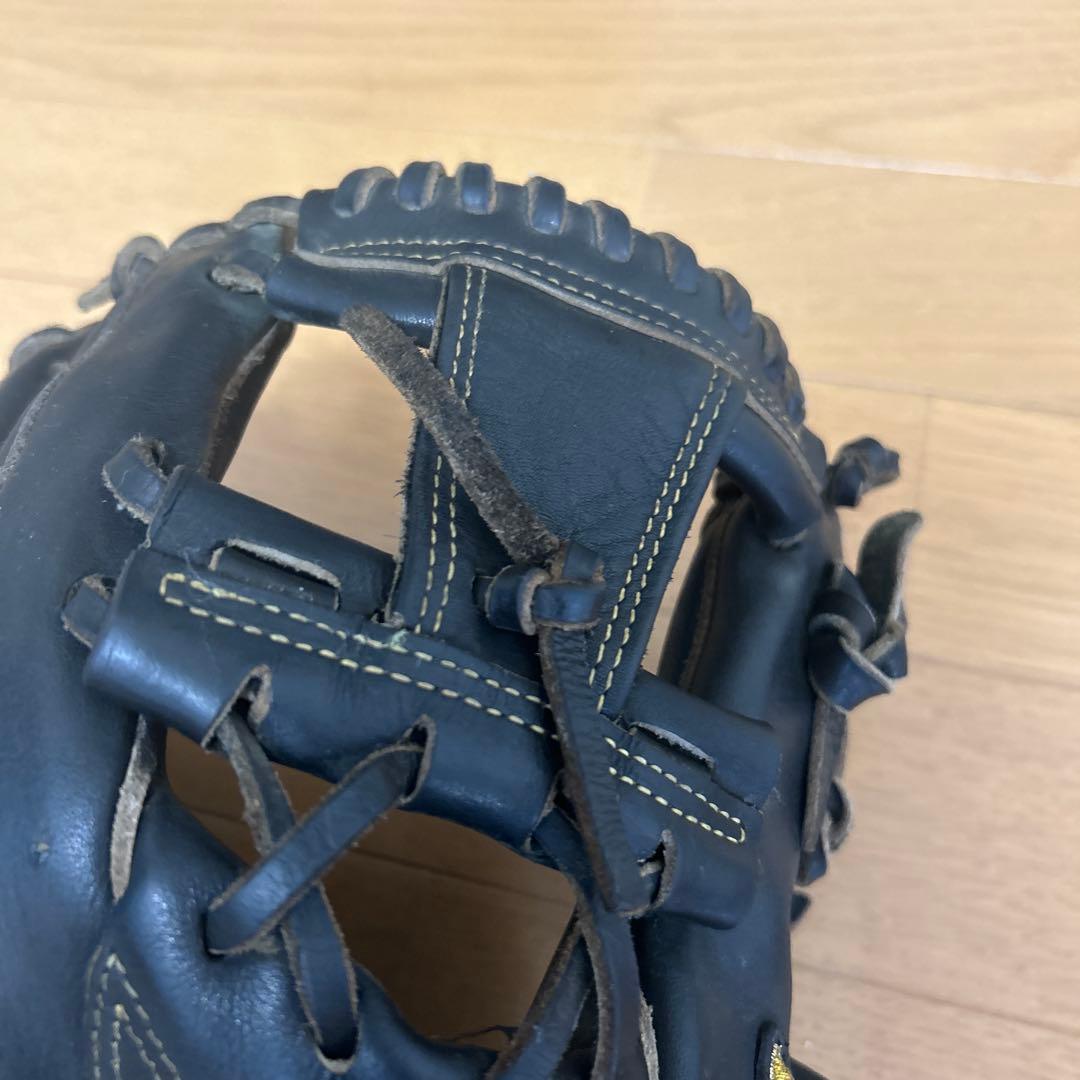 ミズノプロ　 黒 野球グローブ　硬式用