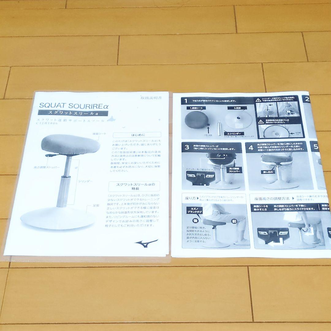 ✨美品✨MIZUNO ミズノ スクワットスリールα アルファ グレー