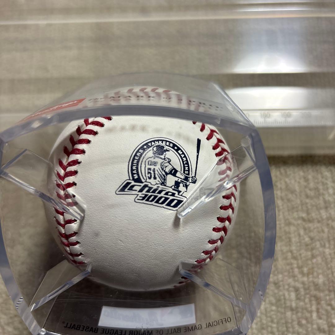 MLB イチロー　3000本安打　記念ボール　新品未開封　マリナーズ　ヤンキース