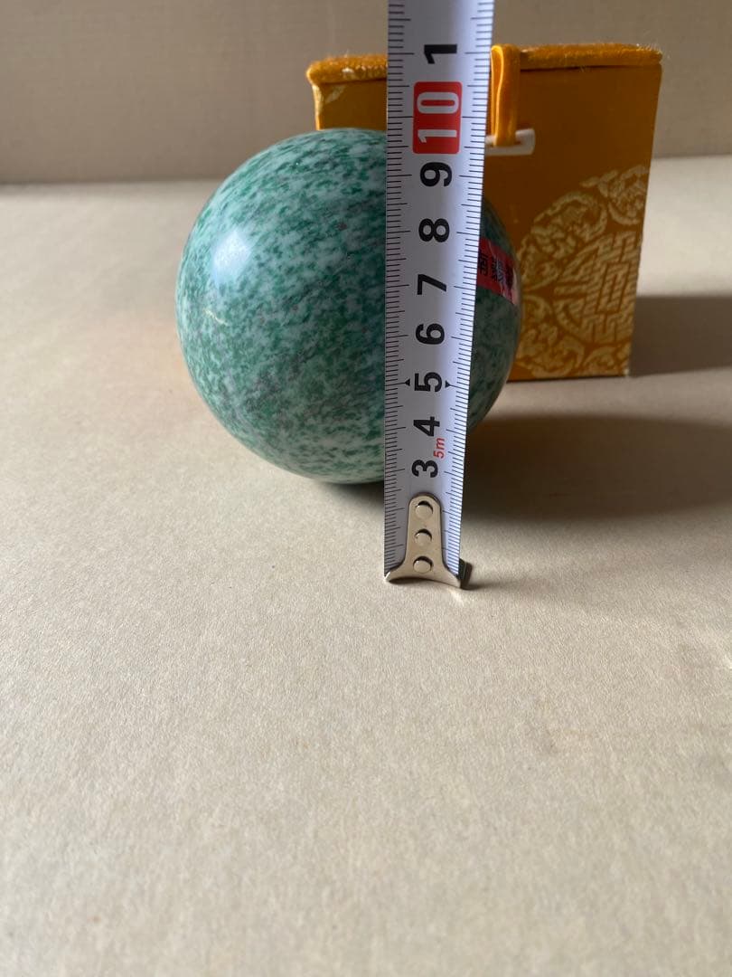 河南翡翠　丸玉　天然石