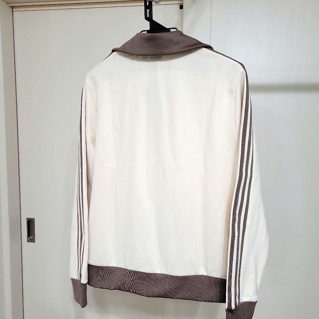 adidas ベッケンバウアートラックジャケット復刻ベージュ×モカブラウン 新品