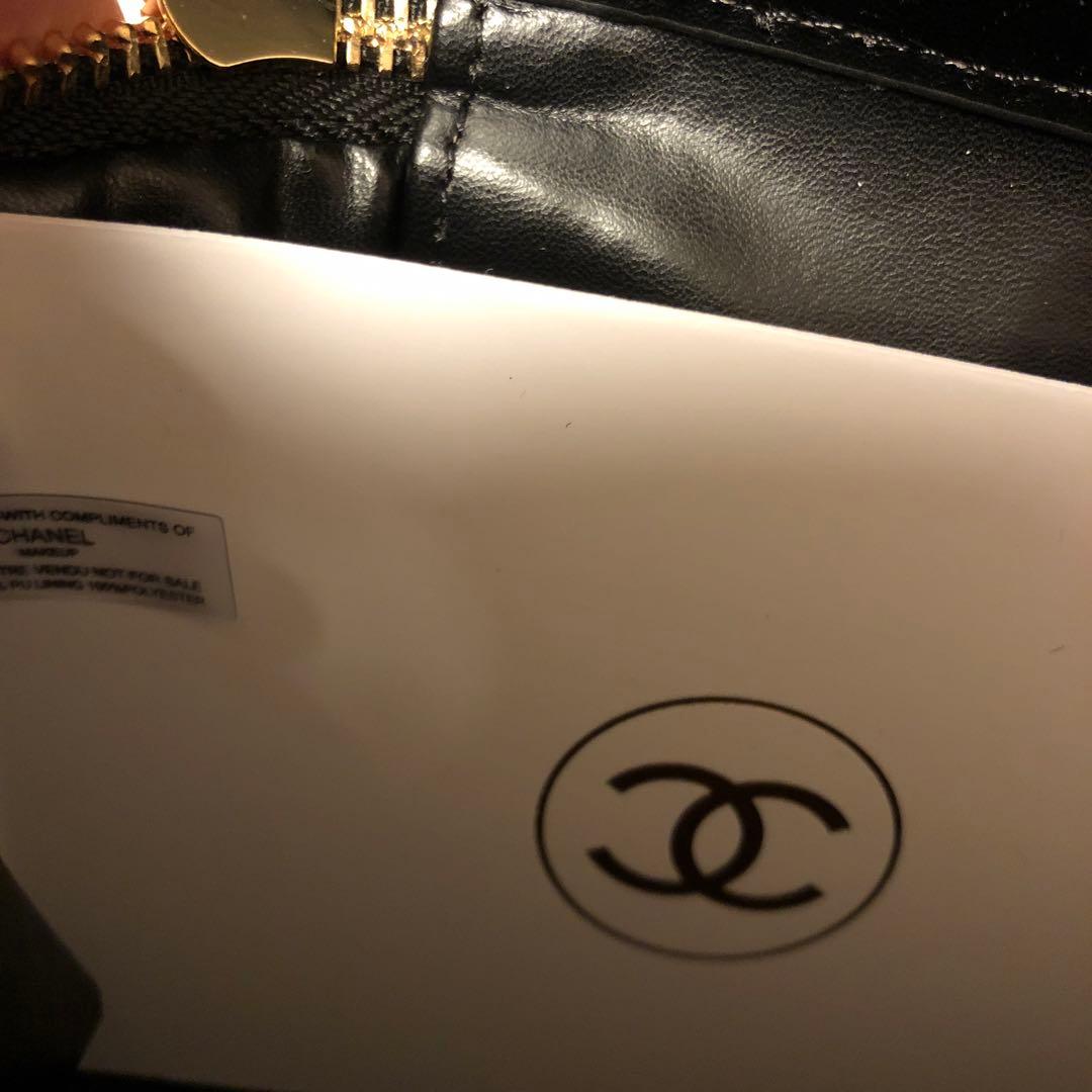 CHANEL メイクアップポーチ ツイード