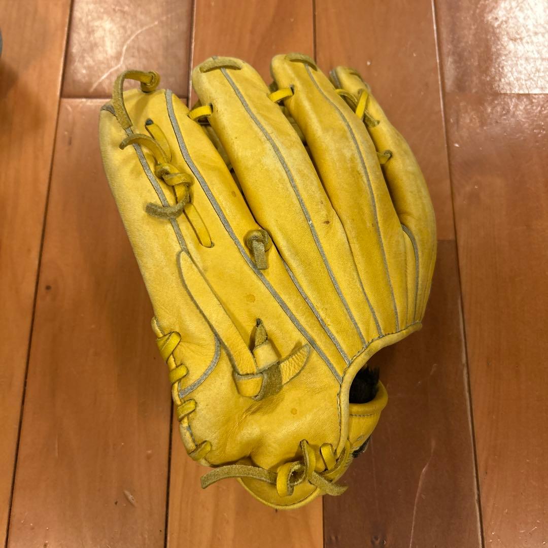 Mizuno Global Elite 軟式グローブ イエロー　最終値下げ！