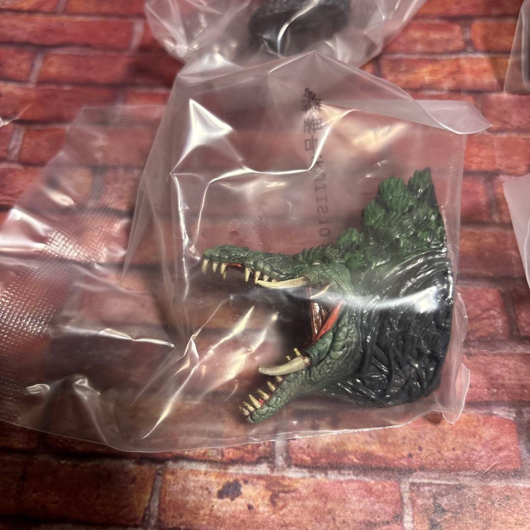 一番くじ　ゴジラ　大怪獣列伝　F賞　モンスターヘッドマグネット　全6種セット