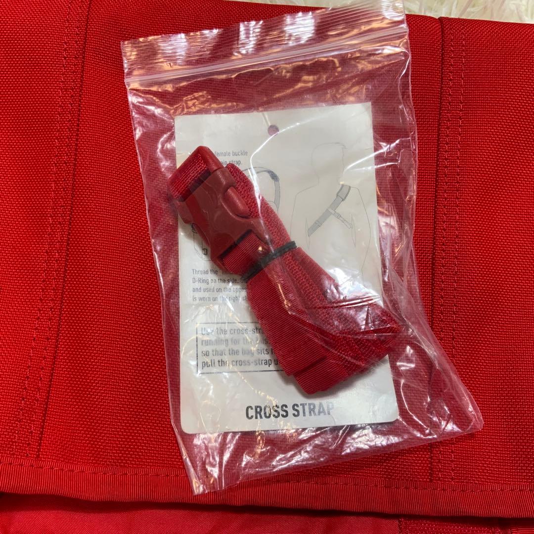 良品　TIMBUK2　ティンバックツー　メッセンジャーバッグ　M　赤　付属品あり