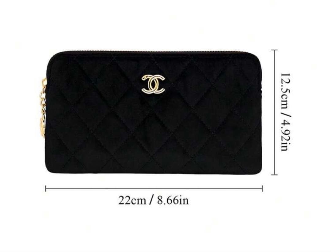 【新品未使用B品】CHANEL ノベルティ チェーン付きクラッチバッグ