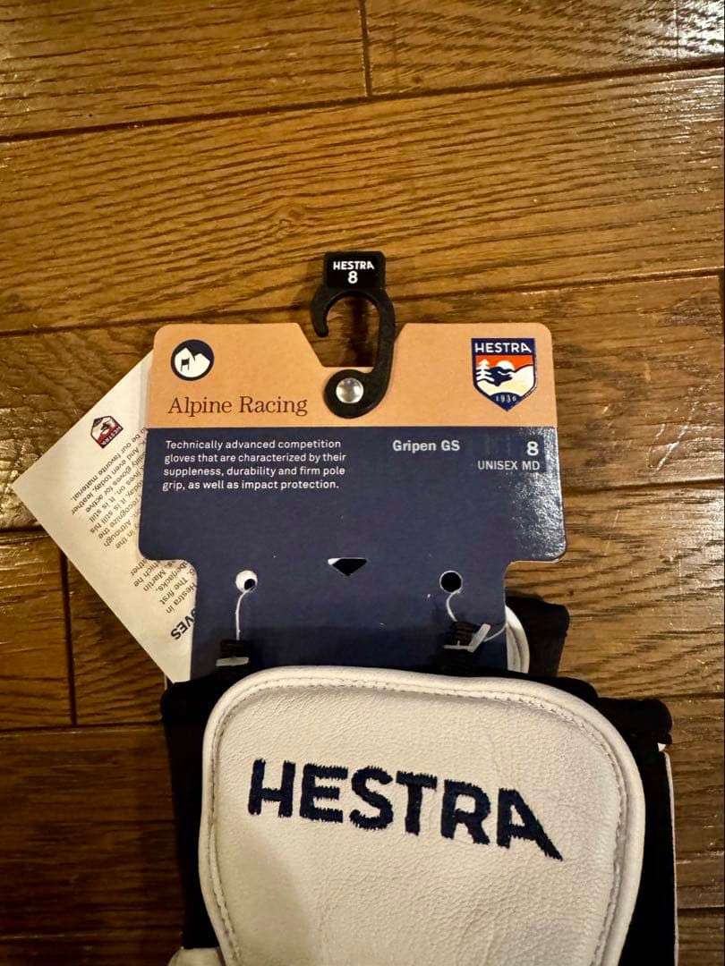 【新品未使用】 Hestra Gripen GS グローブ サイズ8