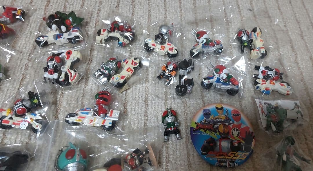 仮面ライダー フィギュアとバイクセット 約70体以上