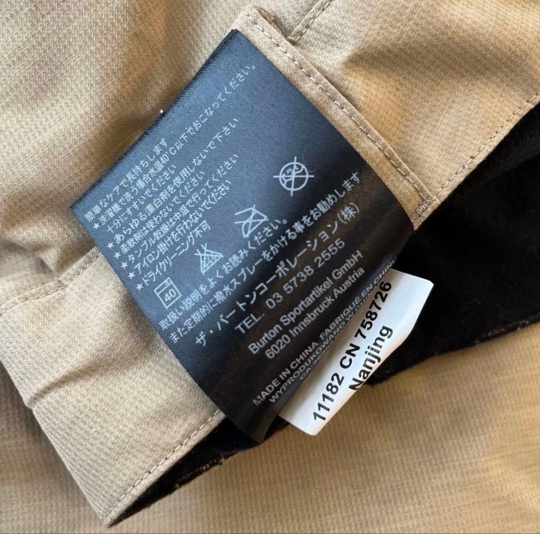 BURTON ak スノーボード ウェア パンツ ベージュ XS ゴアテックス