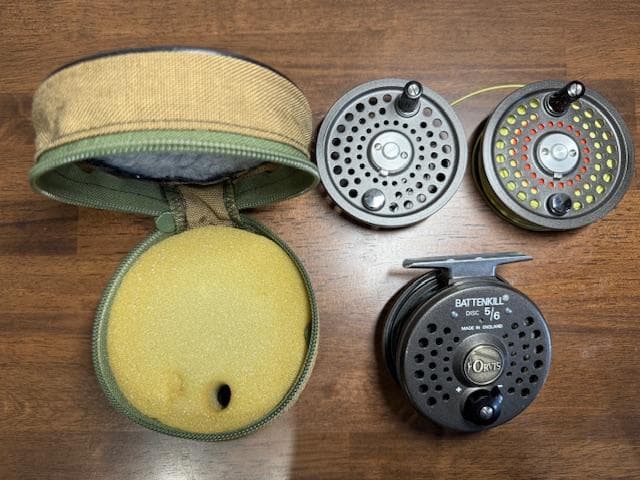 Orvis Battenkill DISC＃5/6フライリール　替えスプール2個