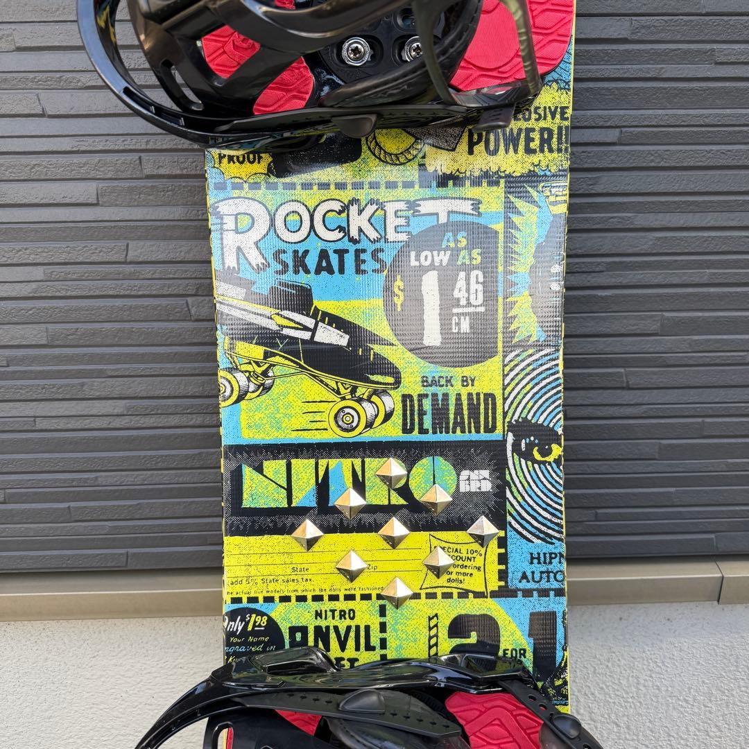 期間限定値下NITRO Demand 146cm Salomonバインセット