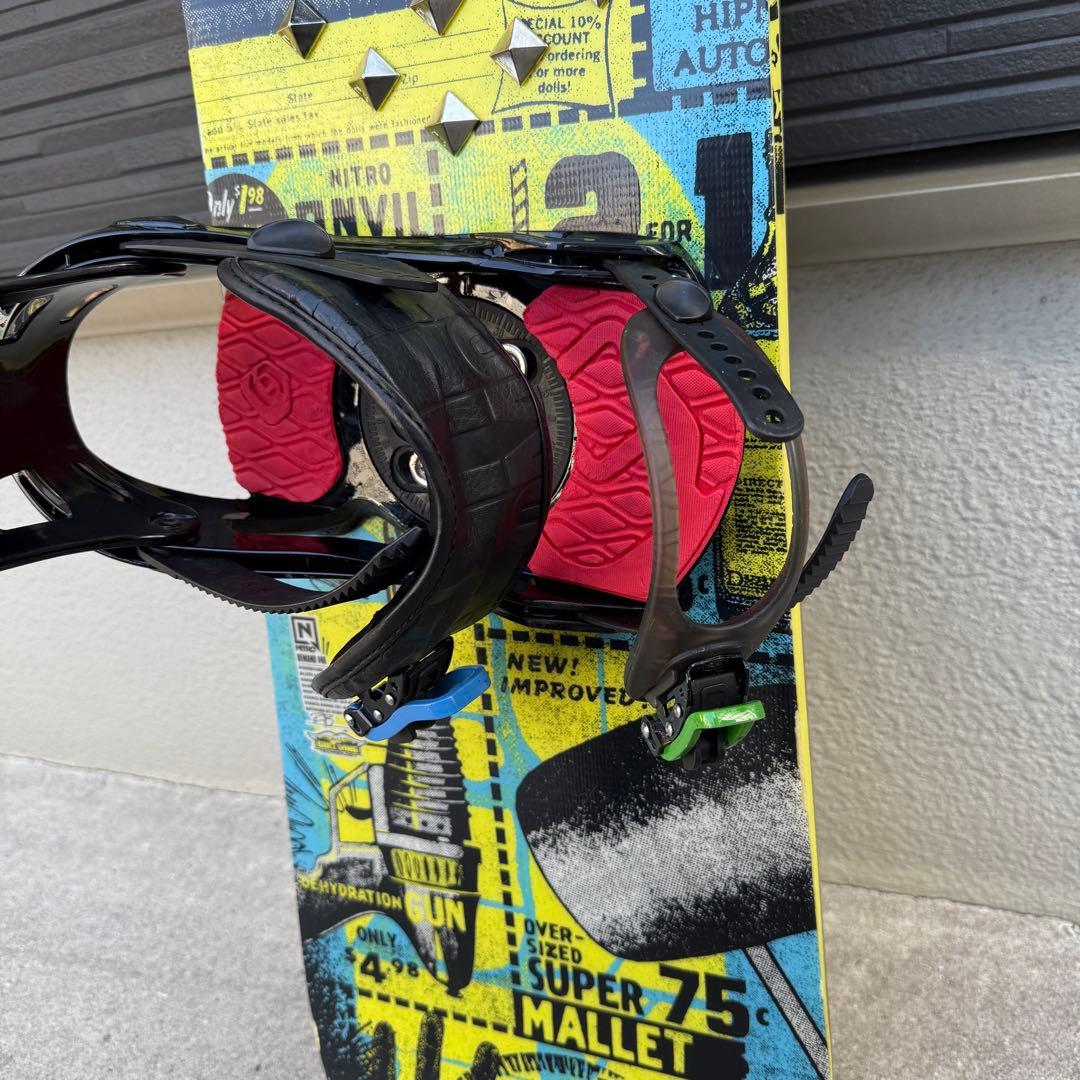 期間限定値下NITRO Demand 146cm Salomonバインセット