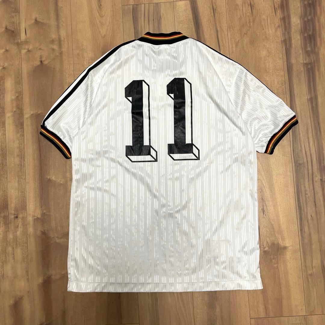 adidas ドイツ代表　ユニフォーム　サッカーシャツ　ゲームシャツ　90s