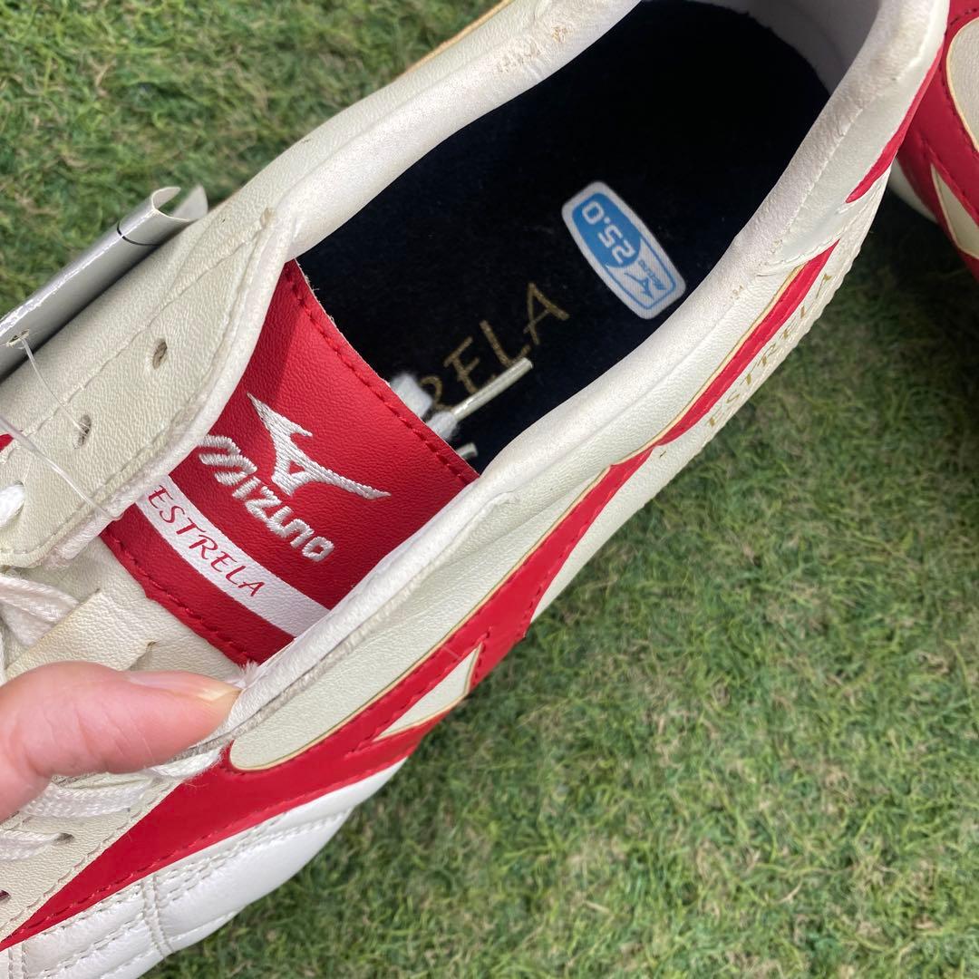 鑑賞用おすすめ　MIZUNO エストレーラSI 25.0㎝　白赤