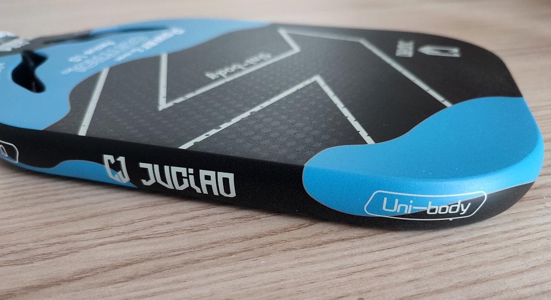 ピックルボール パドル JUCIAO カーボン エッジレス USAPA 承認 青